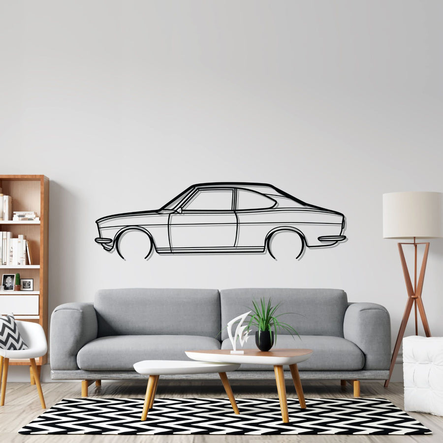 RX2 1972 Detailed Silhouette Wall Art