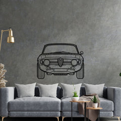 Giulia 1967 front Silhouette Wall Art