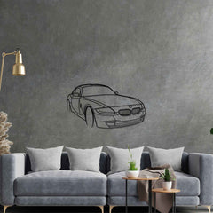 E86 Z4 Angle Silhouette Wall Art