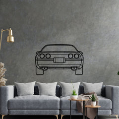 C4 1990 Back Silhouette Wall Art