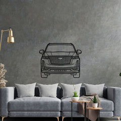 Escalade 2022 Front Silhouette Wall Art