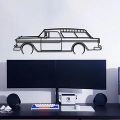 1955 Nomad Silhouette Wall Art