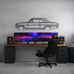 1964 Nova Silhouette Wall Art