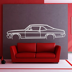 1972 Nova Silhouette Wall Art