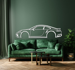 911 993 Silhouette Wall Art