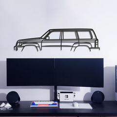 Nissan Patrol Super Safari Silhouette Wall Art