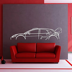 Puma Rally1 Silhouette Wall Art