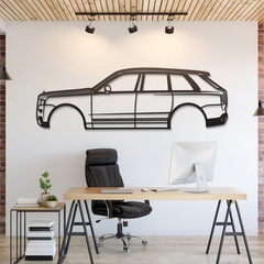 Rolls Royce Cullinan Silhouette Wall Art