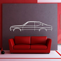 1974 RX4 Classic Silhouette Wall Art