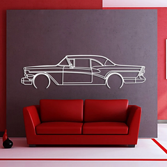 1957 Riviere Detailed Silhouette Wall Art