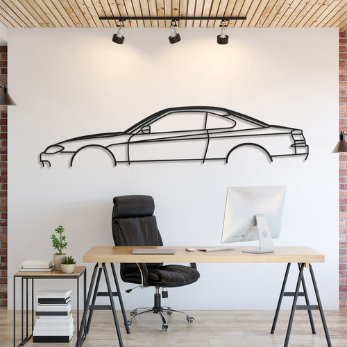 Nissan Silvia S15 Classic Silhouette Wall Art