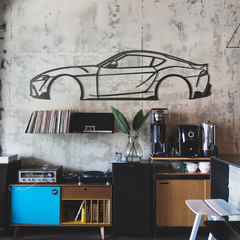 Toyota Supra MK5 Silhouette Wall Art