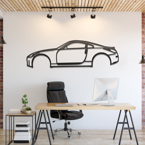 2005 350Z Silhouette Wall Art