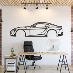 Toyota Supra MK5 Silhouette Wall Art