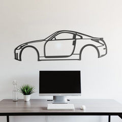 2005 350Z Silhouette Wall Art