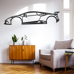 Lamborghini Huracan Performante Silhouette Wall Art