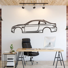 M3 E92 Silhouette Wall Art