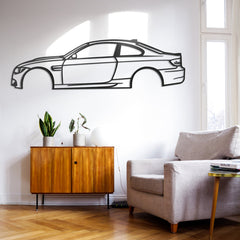 M3 E92 Silhouette Wall Art