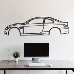 M3 E92 Silhouette Wall Art