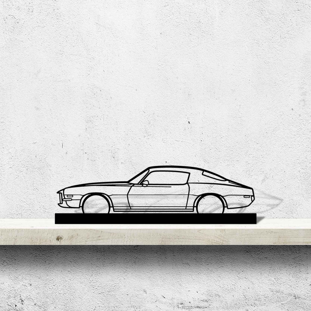 Camaro 1972 Silhouette Art Stand