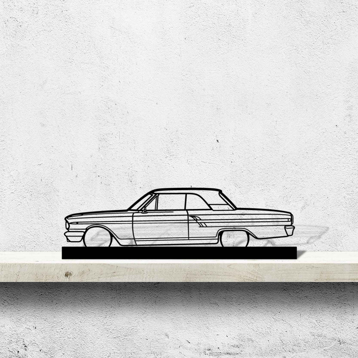 Fairlane Coupe 1964 Silhouette Art Stand