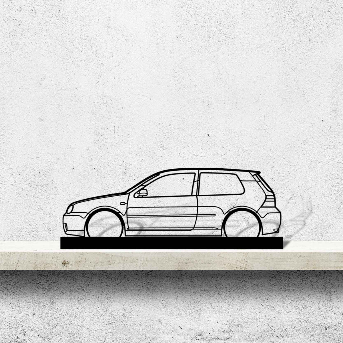 Golf 4 R32 Silhouette Art Stand