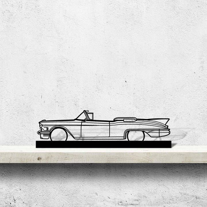 Eldorado Biarritz 1958 convertible Silhouette Art Stand