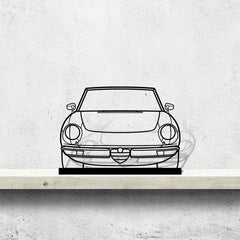 Alfa Spider Front Silhouette Art Stand