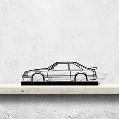 Mustang Saleen Silhouette Art Stand