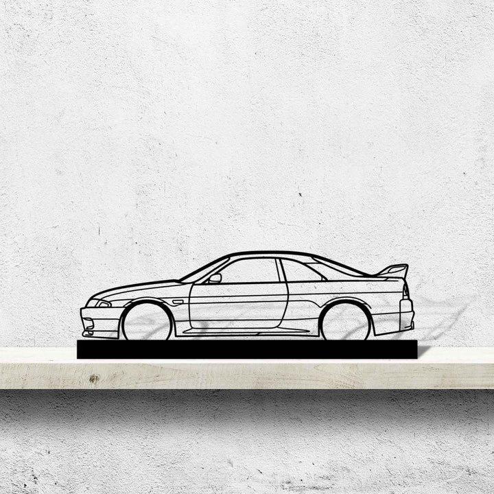 R33 GTR 1995 Silhouette Art Stand