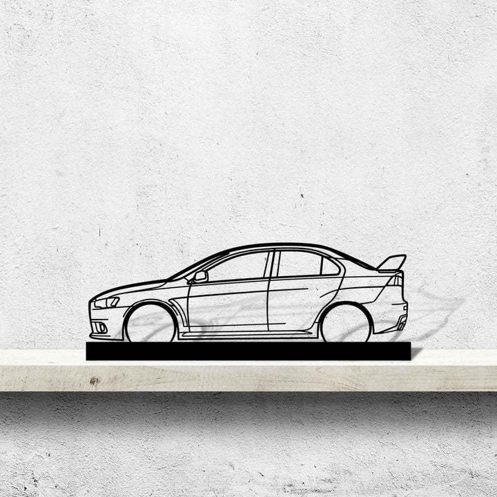 Evo X Silhouette Art Stand