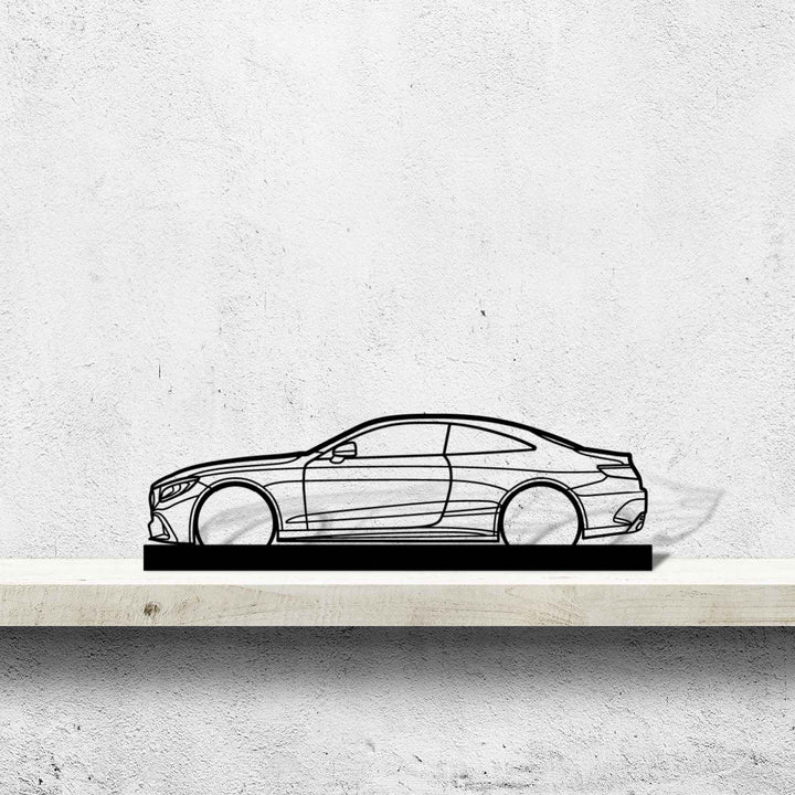 Mercedes s63 Coupe Silhouette Art Stand