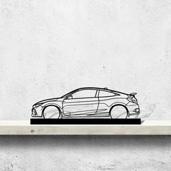 Civic Si Coupe Silhouette  Art Stand