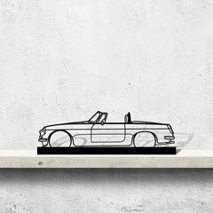 MGB Roadster 1969 Silhouette Art Stand