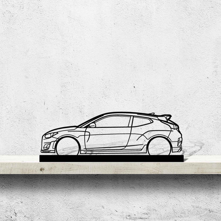 Veloster N Silhouette Art Stand