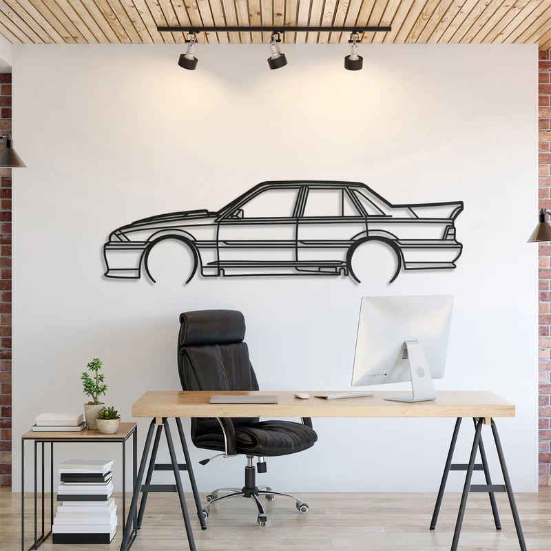 1988 HSV VL SS Silhouette Wall Art