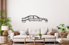 E34 M45 Silhouette Wall Art