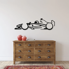 Formula 1 Silhouette Wall Art - Kids Room Edition