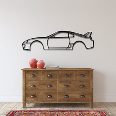 Toyota Supra MK4 Silhouette Wall Art