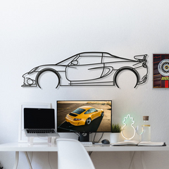 Lotus Elise Cup 250 2018 Silhouette Wall Art