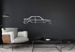 E30 M3 Silhouette Wall Art