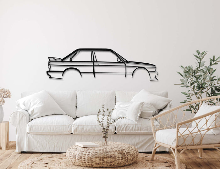 E30 M3 Silhouette Wall Art