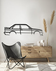 E30 M3 Silhouette Wall Art