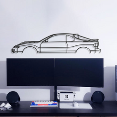 Toyota Celica GT Four 1991 Classic Silhouette Wall Art