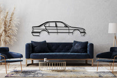 E34 M45 Silhouette Wall Art