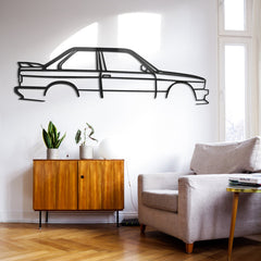 E30 M3 Silhouette Wall Art