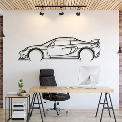 Lotus Elise Cup 250 2018 Silhouette Wall Art