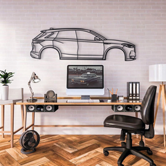 2019 QX50 2nd Gen (J55) Silhouette Wall Art