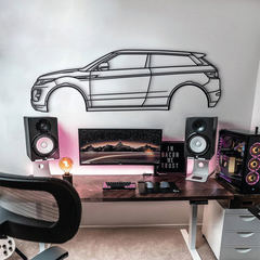 Land Rover Range Rover Evoque L538 (1st Gen) 2012 Silhouette Wall Art