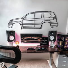 Lexus GX 1st Gen 2003 Silhouette Wall Art